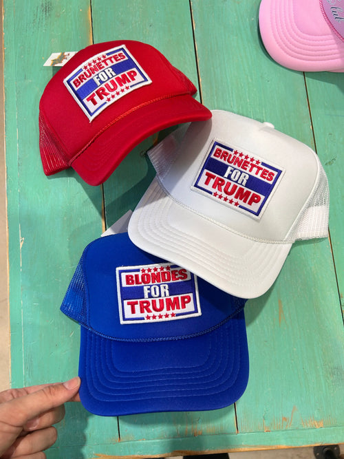 Blondes For Trump Trucker